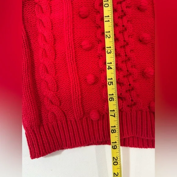 THE GREAT The Mountainside Cardigan in Deep Rose - Picture 15 of 16